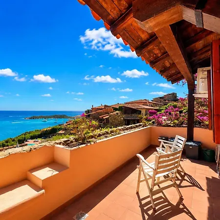 Punta Est - Trilo Giglio Terrazza Vista Mare 아파트 *